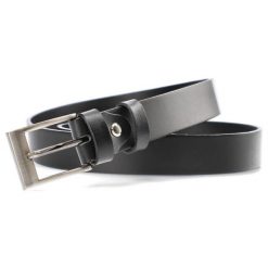 Czarny Skórzany Pasek Męski Armodo. Czarne paski męskie Armodo, bez wzorów, ze skóry, eleganckie. Za 79.00 zł.