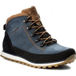 Trekkingi NIK - 02-0293-02-2-09-03 Granatowy. Niebieskie buty trekkingowe męskie Nik, z materiału. Za 359.00 zł.