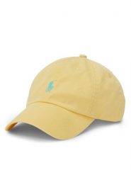 Polo Ralph Lauren Czapka z daszkiem 710667709043 Żółty. Żółte czapki męskie Polo Ralph Lauren, bez wzorów, z bawełny. Za 289.99 zł.