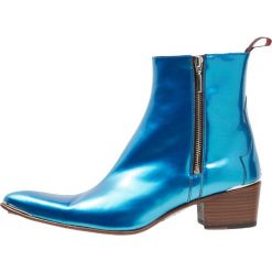 Jeffery West SYLVIAN DOUBLE ZIP Botki kowbojki i motocyklowe teal. Buty zimowe męskie marki Jeffery West. W wyprzedaży za 816.75 zł.
