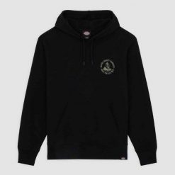 Dickies Bluza Parrotsville Czarna. Czarne bluzy nierozpinane męskie Dickies, xl, bez wzorów, bez ramiączek, bez kaptura. W wyprzedaży za 334.65 zł.