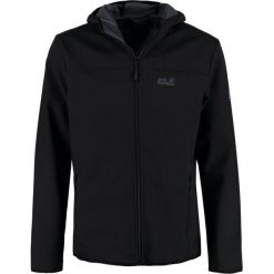 Jack Wolfskin NORTHERN POINT Kurtka Softshell black. Czarne kurtki softshell męskie Jack Wolfskin, z materiału. Za 479.00 zł.