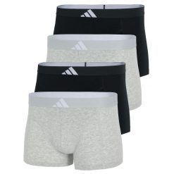 Bokserki Active Flex Cotton Body 4 pak. Bokserki męskie ADIDAS, m, bez wzorów, z bawełny. Za 250.00 zł.