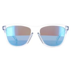 Okulary przeciwsłoneczne Oakley Frogskins. Białe okulary przeciwsłoneczne męskie Oakley, bez wzorów, sportowe. Za 532.50 zł.