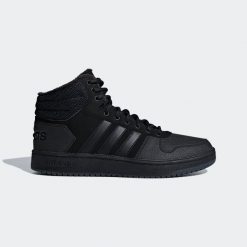 Buty męskie sportowe ocieplane Adidas HOOPS 2.0. Czarne buty sportowe na co dzień męskie ADIDAS, m, bez wzorów, casualowe, bez ramiączek, bez kaptura, trekkingowe. W wyprzedaży za 219.00 zł.