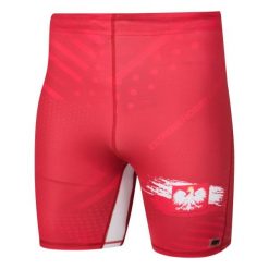 Legginsy krótkie do biegania męskie EXTREME HOBBY 1/3 POLSKA PRIME. Czerwone legginsy męskie EXTREME HOBBY, m, bez wzorów, z dzianiny, krótkie, do biegania. Za 169.00 zł.