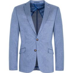 Marynarka LEONARDO MANS000036. Niebieskie marynarki męskie Giacomo Conti, z materiału. Za 499.00 zł.