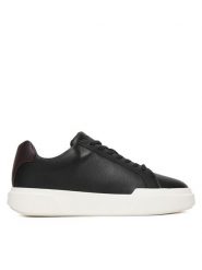 Calvin Klein Sneakersy Chunky Cupsole Laceup Clean Lth HM0HM02239 Czarny. Czarne buty sportowe na co dzień męskie Calvin Klein, m, bez wzorów, ze skóry, bez ramiączek, bez kaptura. Za 569.99 zł.