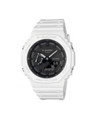 G-Shock Zegarek GA-2100-7AER Biały. Białe, cyfrowe zegarki męskie G-Shock. Za 399.99 zł.