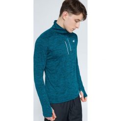 Bluza treningowa męska BLMF002 - morska zieleń melanż. Zielone bluzy rozpinane męskie 4f, m, bez wzorów, z elastanu, sportowe, bez ramiączek, bez kaptura. W wyprzedaży za 59.99 zł.