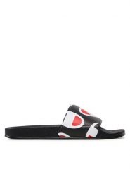 Champion Klapki Slide Pd S22018-CHA-KK001 Czarny. Czarne klapki i japonki męskie CHAMPION, bez wzorów, z tworzywa sztucznego. Za 119.99 zł.