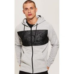 Bluza z kontrastowymi wstawkami - Szary. Bluzy nierozpinane męskie marki DOMYOS. W wyprzedaży za 69.99 zł.