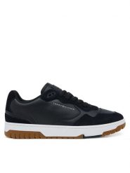 Tommy Hilfiger Sneakersy Th Basket Better Mix FM0FM05520 Czarny. Czarne buty sportowe na co dzień męskie Tommy Hilfiger, m, bez wzorów, ze skóry, bez ramiączek, bez kaptura. Za 349.99 zł.