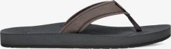 Japonki męskie Teva M'S ReFlip Leather, DGGR, 43 (us 10); uk 9. Klapki i japonki męskie Teva, bez wzorów. Za 202.04 zł.