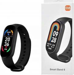 Smartband Vega BRANSOLETKA SMARTBAND M8 OPASKA CZARNA - ŁADOWANIE MAGNETYCZNE>. Czarne smartbandy Vega. Za 32.29 zł.