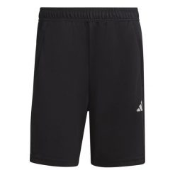 Krótka adidas Essentials All Set. Czarne szorty sportowe męskie ADIDAS, bez wzorów, sportowe. Za 118.99 zł.