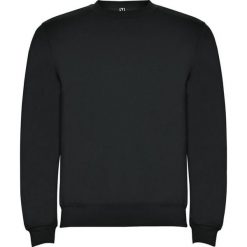 Bluza Unisex Dla Dorosłych Clasica Z Okrągłym Dekoltem. Niebieskie bluzy nierozpinane męskie ROLY, m, bez wzorów, bez ramiączek, bez kaptura. Za 73.99 zł.
