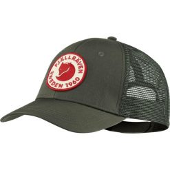 Czapka z daszkiem Fjallraven 1960 Logo Langtradarkeps. Zielone czapki męskie Fjällräven, bez wzorów, sportowe. Za 177.99 zł.