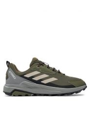 Adidas Trekkingi Terrex Anylander ID0894 Zielony. Zielone buty trekkingowe męskie ADIDAS, bez wzorów, z materiału, sportowe, bez obcasa, bez zapięcia. Za 299.99 zł.