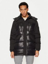Brave Soul Kurtka zimowa MJK-COURTS Czarny Regular Fit. Czarne kurtki męskie Brave Soul, na zimę, l, bez wzorów, z syntetyku, bez ramiączek, bez kaptura. Za 329.99 zł.