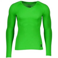 Koszulka treningowa męska Nike Hyper Top. Zielone koszulki męskie z długim rękawem Nike, m, bez wzorów, sportowe, bez kołnierzyka, bez ramiączek. W wyprzedaży za 119.80 zł.