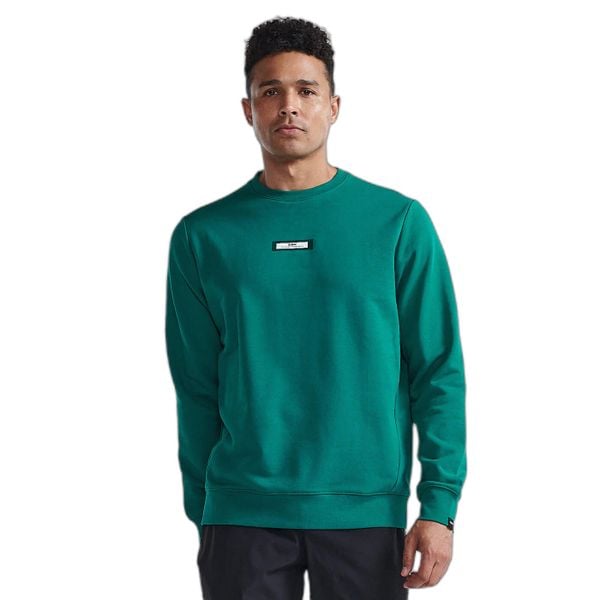 Bluza 2XU Motion French Terry Crew. Białe bluzy nierozpinane męskie 2XU, m, bez wzorów, bez ramiączek, bez kaptura. Za 393.00 zł.