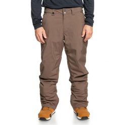 Spodnie śnieżne dla Mężczyzn ESTATE. Brązowe spodnie narciarskie i snowboardowe męskie Quiksilver, bez wzorów, z poliesteru, narciarskie. W wyprzedaży za 552.20 zł.