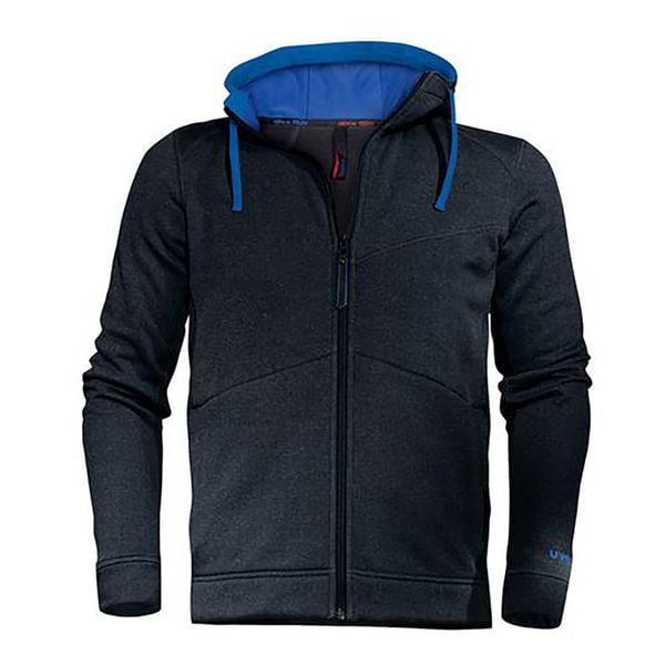 Uvex Men Hoody polarowa bluza z kapturem Navy L. Niebieskie bluzy z kapturem męskie Uvex, l, bez wzorów, z elastanu, z kapturem. Za 244.99 zł.