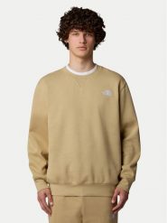 The North Face Bluza Essential NF0A89ET Beżowy Relaxed Fit. Brązowe bluzy nierozpinane męskie The North Face, m, bez wzorów, z bawełny, bez ramiączek, bez kaptura. Za 189.99 zł.