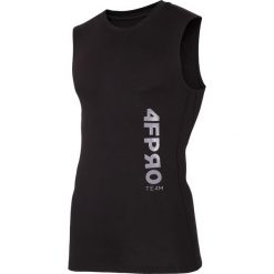 Koszulka baselayer 4FPro TSMF402 - głęboka czerń allov. Bielizna termoaktywna męska marki 4f. W wyprzedaży za 59.99 zł.