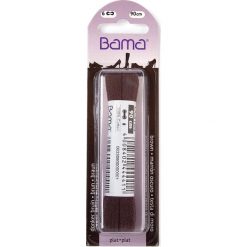 Sznurówki do obuwia BAMA - FE90 Brown 033. Brązowe piżamy męskie Bama, bez wzorów, z bawełny, bez kołnierzyka, bez ramiączek. Za 3.99 zł.
