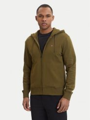Napapijri Bluza Balis NP0A4HHV Zielony Regular Fit. Zielone bluzy rozpinane męskie Napapijri, l, bez wzorów, z bawełny, bez ramiączek, bez kaptura. Za 469.99 zł.