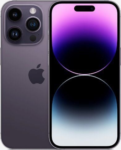 Smartfon Apple iPhone 14 Pro 256GB Deep Purple (MQ1F3). Fioletowe smartfony Apple. Za 4,740.50 zł.