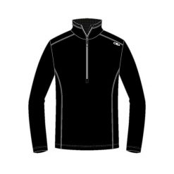 Bluza męska CMP 3G10747. Czarne bluzy nierozpinane męskie CMP, m, bez wzorów, sportowe, bez ramiączek, bez kaptura. Za 239.99 zł.