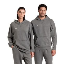 Bluza Arena Icons Hooded Sweat Solid z kapturem. Szare bluzy nierozpinane męskie ARENA, l, bez wzorów, z kapturem. Za 249.00 zł.