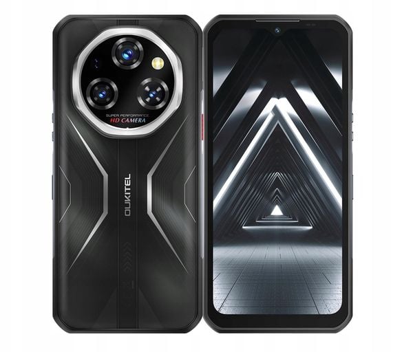 Smartfon Oukitel WP55Pro 6,6" 16/512GB Dual SIM 11000mAh Black. Czarne smartfony Oukitel. Za 1,530.79 zł.