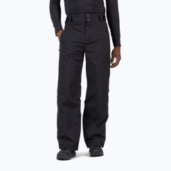 Spodnie narciarskie męskie Rossignol Strawpile Insulated Pant Black - S. Czarne spodnie narciarskie i snowboardowe męskie Rossignol, bez wzorów, narciarskie. Za 659.00 zł.