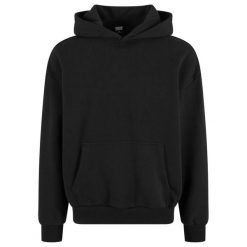 Męska Bluza Ultra Heavy Oversized Hoodie. Czarne bluzy nierozpinane męskie Urban Classics, l, bez wzorów, bez ramiączek, bez kaptura. Za 220.99 zł.
