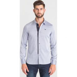NIEBIESKA KOSZULA EMPORIO ARMANI. Koszule męskie Emporio Armani. Za 334.50 zł.