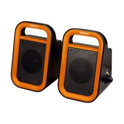 Omega SPEAKERS 2.0 OG-119B (43094) CZARNO-POMARAŃCZOWY Głośniki. Zestawy głośników marki Omega. Za 59.99 zł.