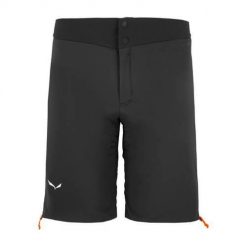 Spodnie treningowe męskie Salewa Ortles Twr Stretch. Czarne spodnie na co dzień męskie Salewa, bez wzorów, z dresówki, casualowe, krótkie. Za 559.99 zł.