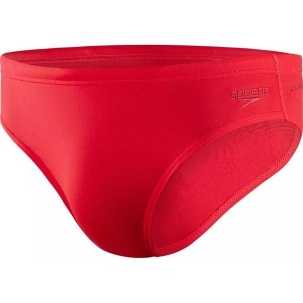 Męskie Spodenki Kąpielowe Eco Endurance+. Czerwone kąpielówki męskie SPEEDO, m, bez wzorów. Za 141.99 zł.