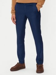 Jack & Jones Chinosy Solaris 12141112 Granatowy Super Slim Fit. Niebieskie eleganckie spodnie męskie Jack & Jones, bez wzorów, z syntetyku. Za 329.99 zł.