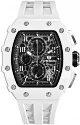 Zegarek męski Tsar Bomba TB8204B-01 biały. Białe zegarki męskie NoName. Za 999.00 zł.