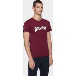 T-shirt męski TSM003 - burgund. T-shirty męskie 4f. W wyprzedaży za 44.99 zł.