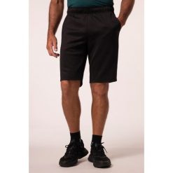 Męskie Bermudy fitness oddychający materiał kieszeń na smartfon do 7XL. Czarne spodnie dresowe męskie JAY-PI, bez wzorów, z dresówki. Za 244.99 zł.