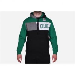 Bluza sportowa męska Mitchell & Ness Boston Celtics. Czarne bluzy nierozpinane męskie Mitchell & Ness, m, bez wzorów, z kapturem. Za 517.00 zł.