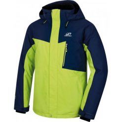 Hannah Juval Lime Punch/Dark Denim L. Zielone kurtki narciarskie i snowboardowe męskie Hannah, z denimu. W wyprzedaży za 399.00 zł.