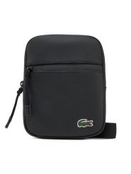 Lacoste Saszetka NH3307LV Czarny. Czarne saszetki męskie Lacoste, bez wzorów, z materiału. Za 249.99 zł.