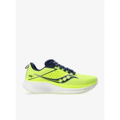 Buty do biegania męskie Saucony Ride 17. Żółte buty do biegania męskie Saucony, bez wzorów, bez zapięcia, do biegania. Za 489.99 zł.
